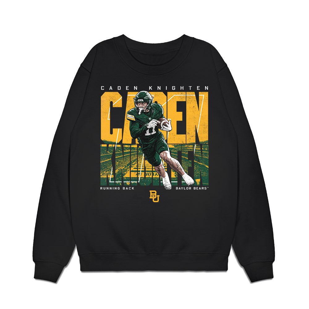 Baylor - NCAA Football : Caden knighten - Collage Premium Crewneck Sweatshirt-0
