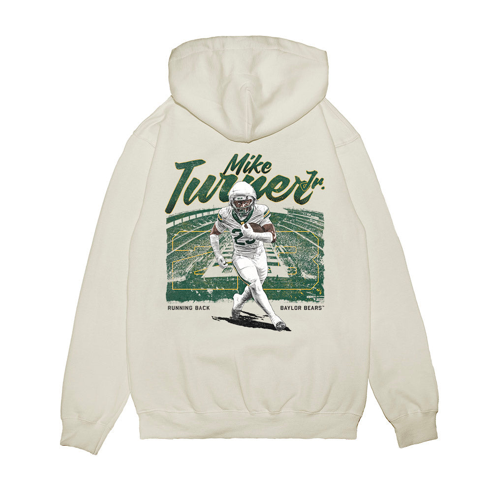 Baylor - NCAA Football : Michael Turner - Collage Premium Hooded Sweatshirt-1