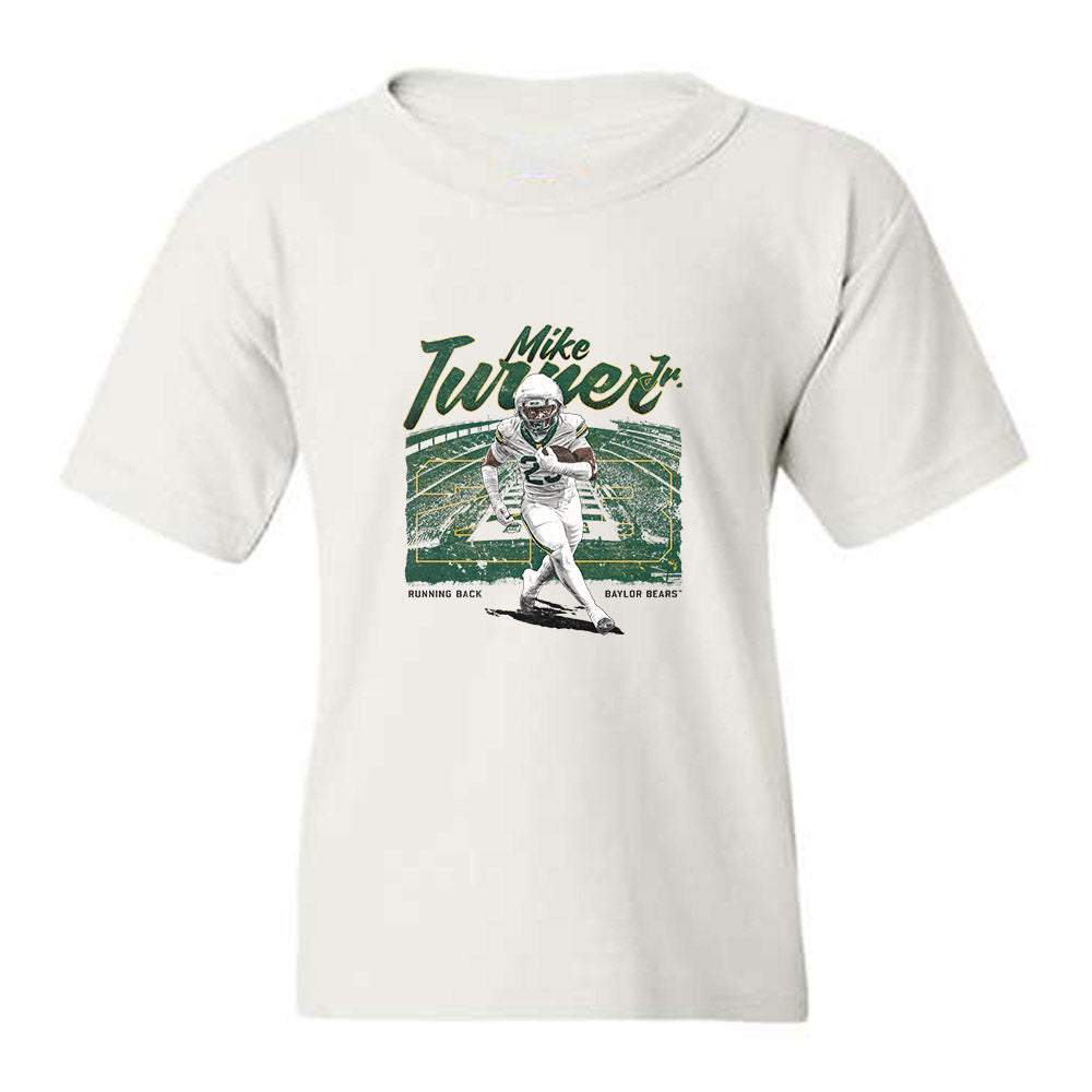 Baylor - NCAA Football : Michael Turner - Collage Youth T-Shirt-0