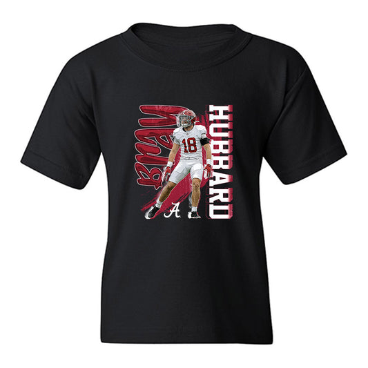 Alabama - NCAA Football : Bray Hubbard - Collage Youth T-Shirt-0