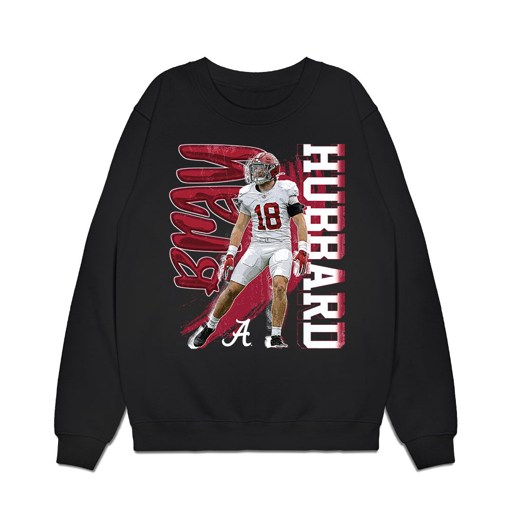 Alabama - NCAA Football : Bray Hubbard - Collage Premium Crewneck Sweatshirt-0