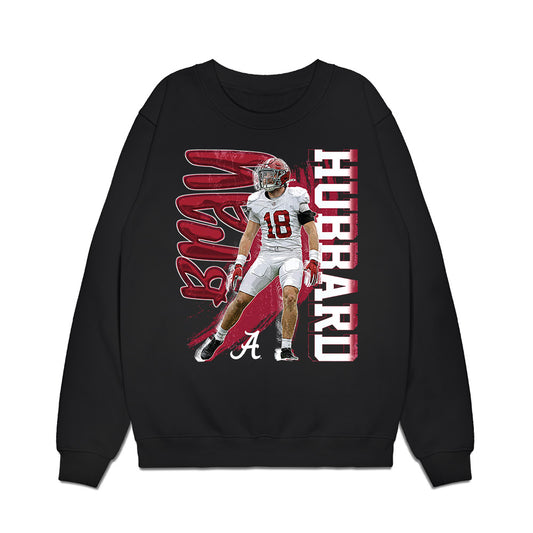Alabama - NCAA Football : Bray Hubbard - Collage Premium Crewneck Sweatshirt-0