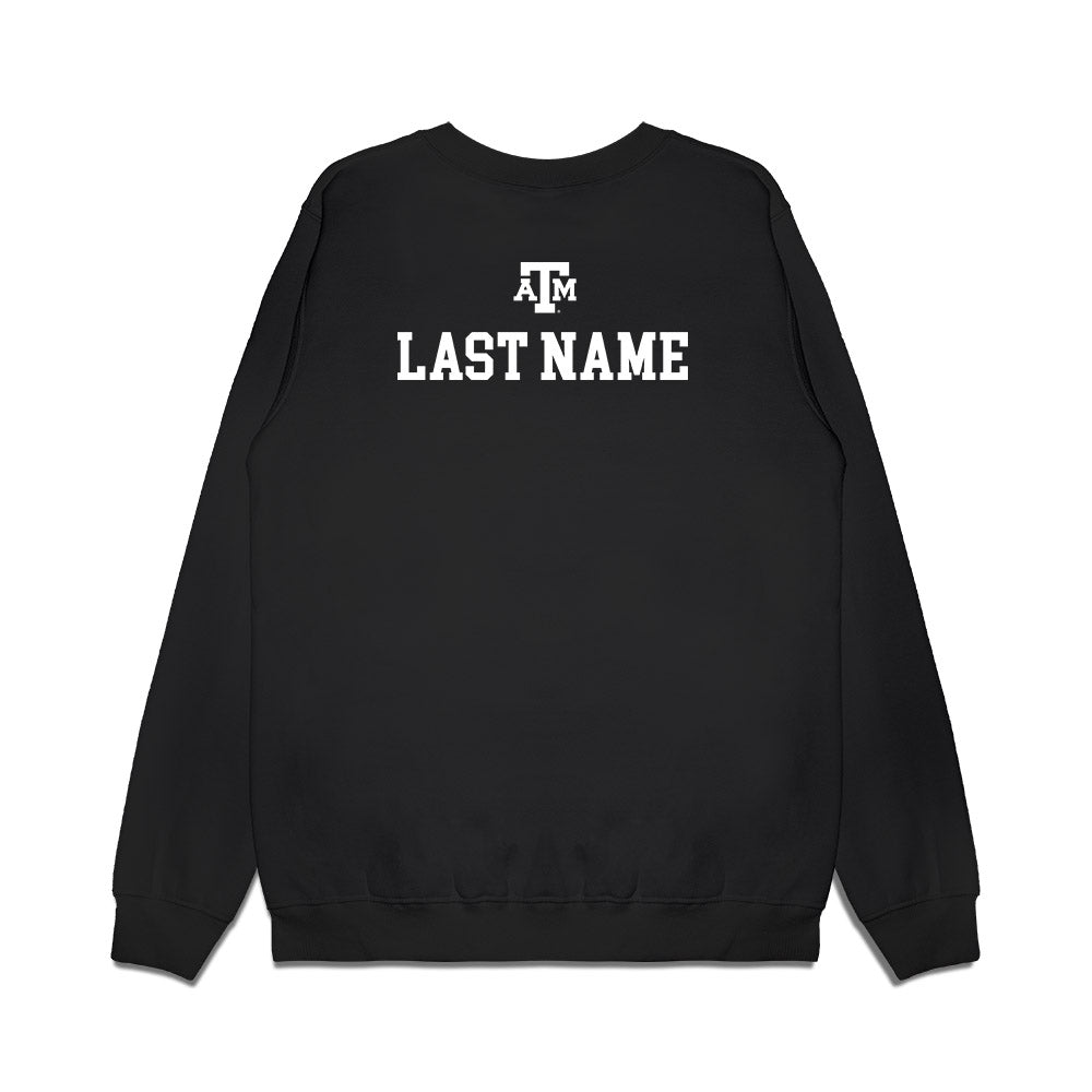 Texas A&M - NCAA Women's Tennis : Anna Perelman - National Champions Premium Crewneck Sweatshirt-1