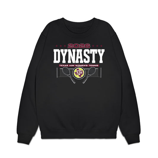 Texas A&M - NCAA Women's Tennis : Lexington Reed - National Champions Premium Crewneck Sweatshirt-0