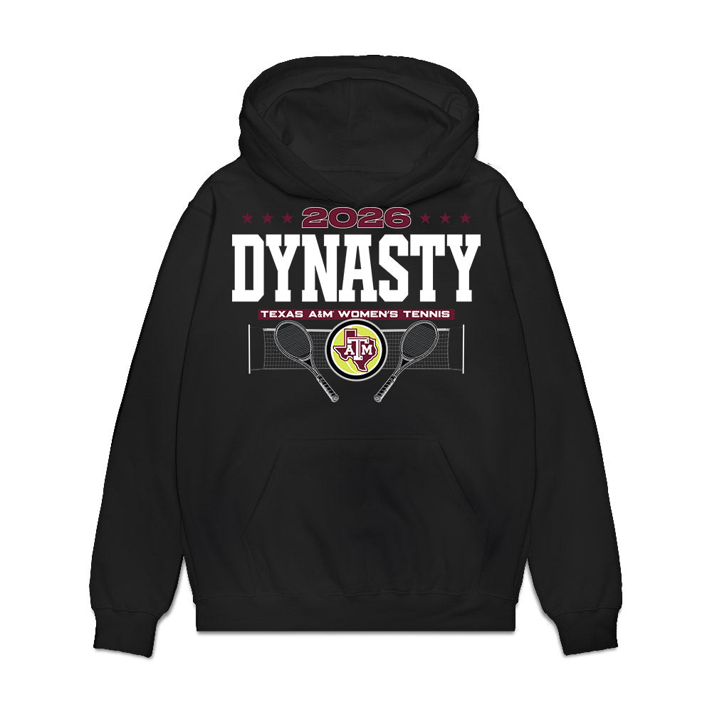 Texas A&M - NCAA Women's Tennis : Lexington Reed - National Champions Premium Hooded Sweatshirt-0