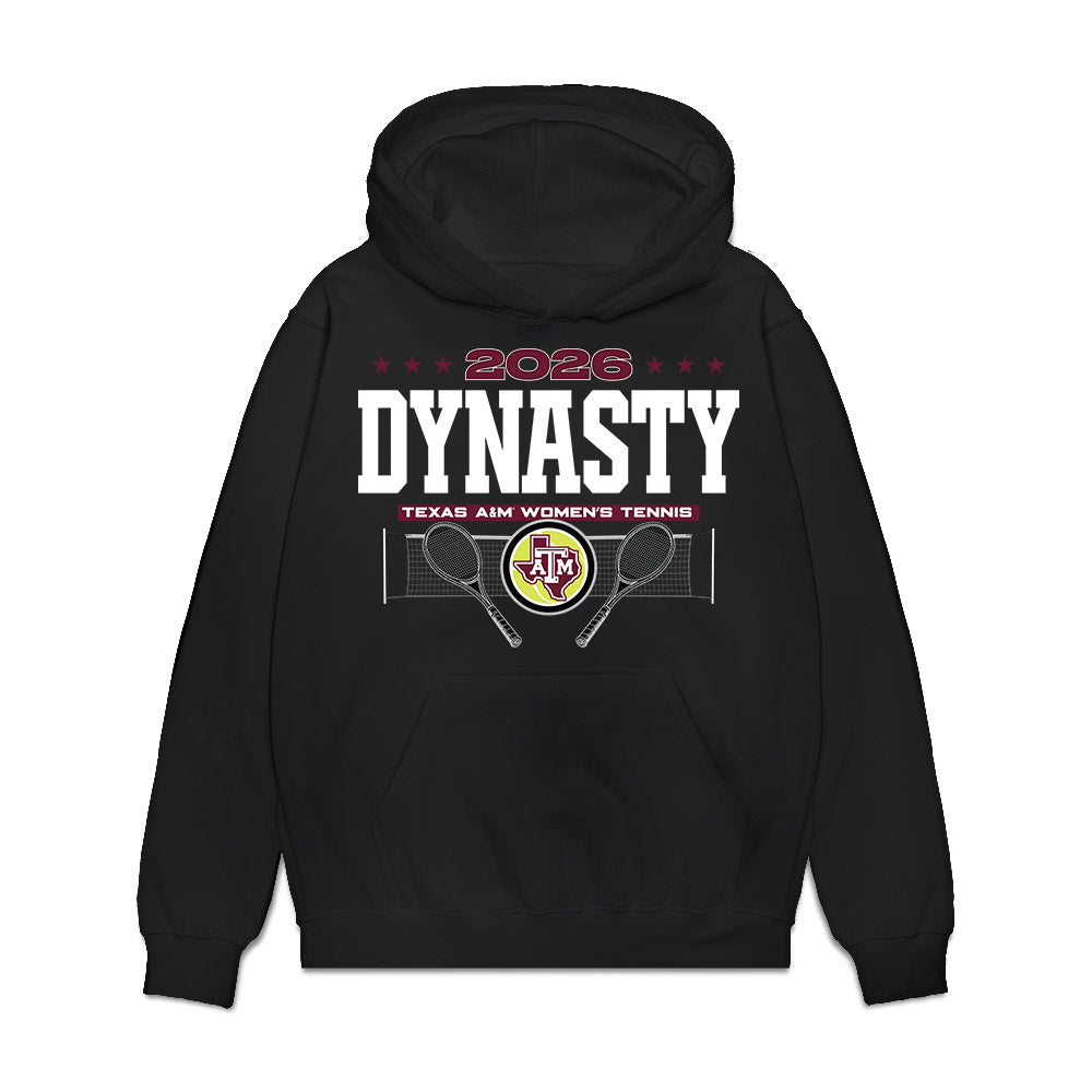 Texas A&M - NCAA Women's Tennis : Nicole Khirin - National Champions Premium Hooded Sweatshirt-0