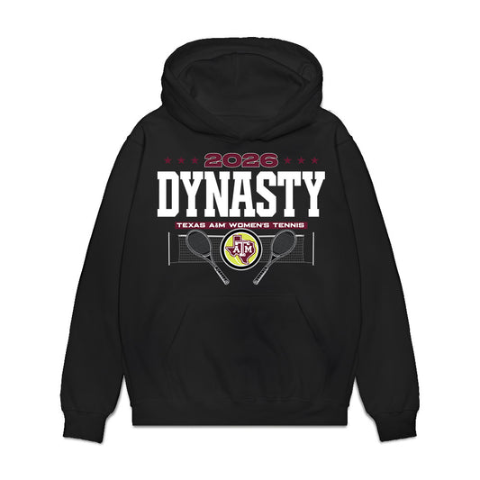 Texas A&M - NCAA Women's Tennis : Nicole Khirin - National Champions Premium Hooded Sweatshirt-0