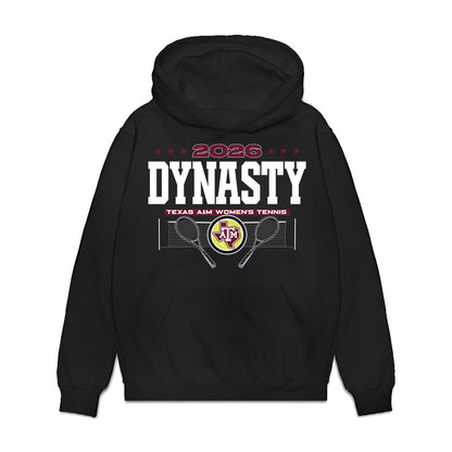 Texas A&M - NCAA Women's Tennis : Violeta Martinez - National Champions Premium Hooded Sweatshirt-0