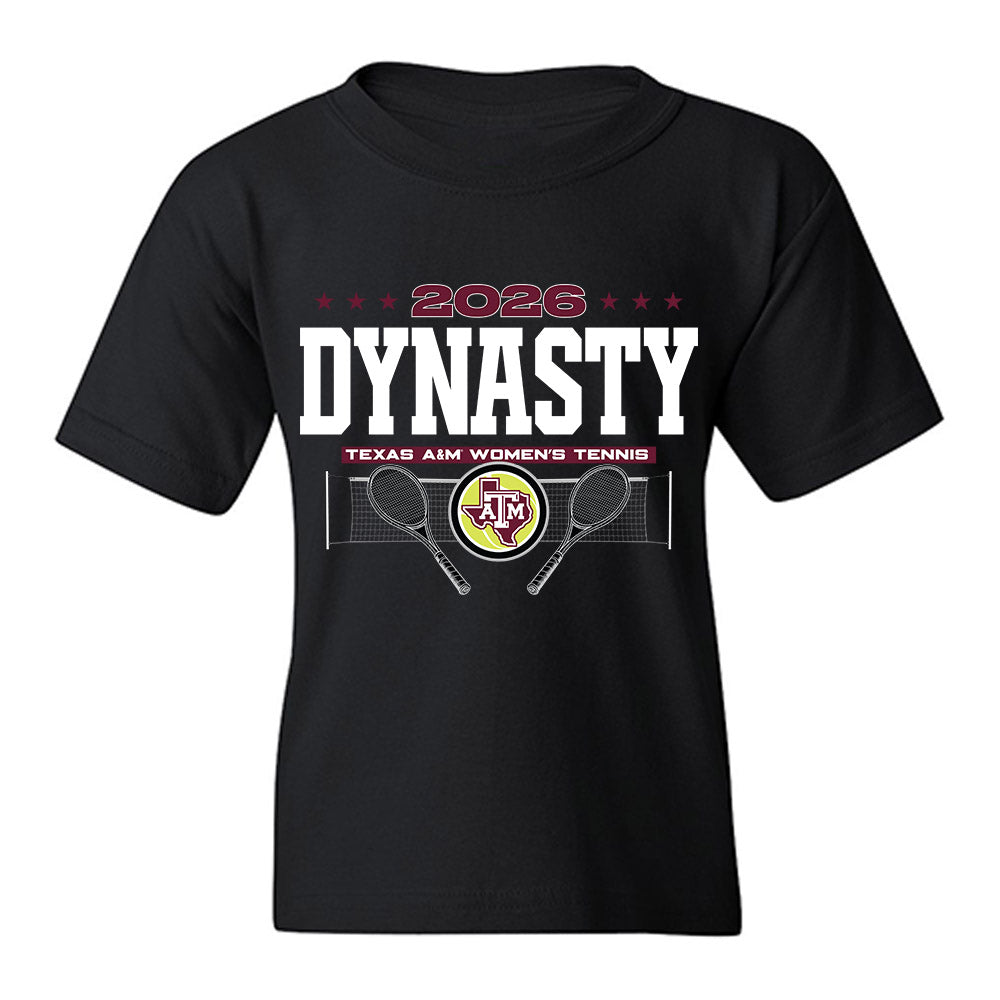 Texas A&M - NCAA Women's Tennis : Anna Perelman - National Champions Youth T-Shirt-0