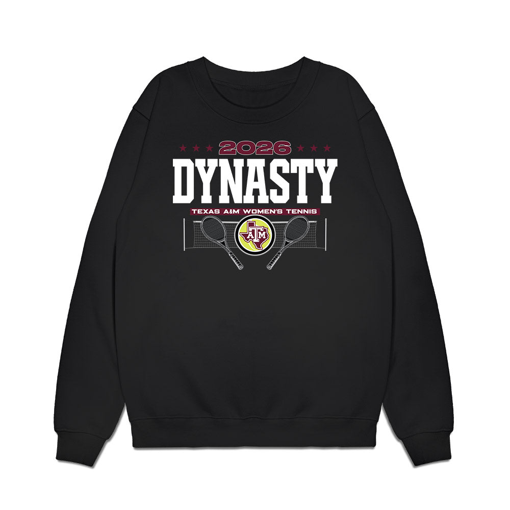 Texas A&M - NCAA Women's Tennis : Avery Esquivel - National Champions Premium Crewneck Sweatshirt-0