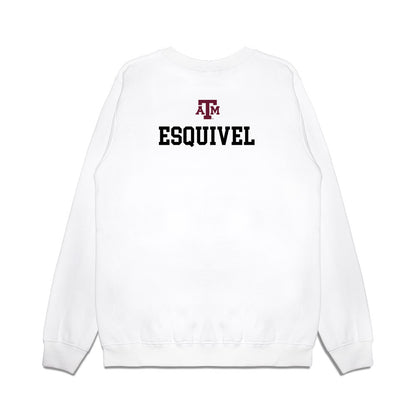 Texas A&M - NCAA Women's Tennis : Avery Esquivel - 5x Conference Champions Premium Crewneck Sweatshirt-1