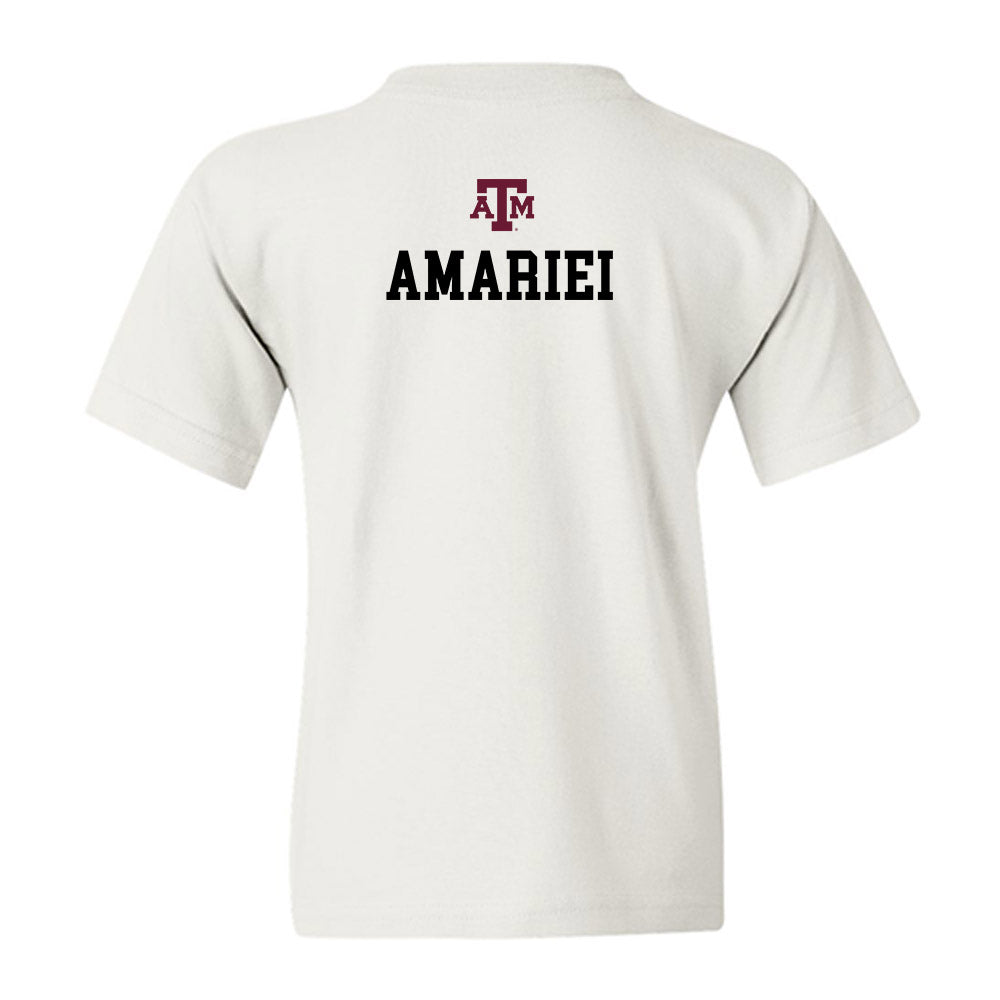 Texas A&M - NCAA Women's Tennis : Ilinca Amariei - 5x Conference Champions Youth T-Shirt-1
