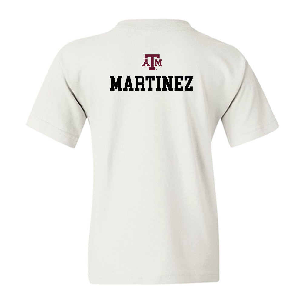 Texas A&M - NCAA Women's Tennis : Violeta Martinez - 5x Conference Champions Youth T-Shirt-1