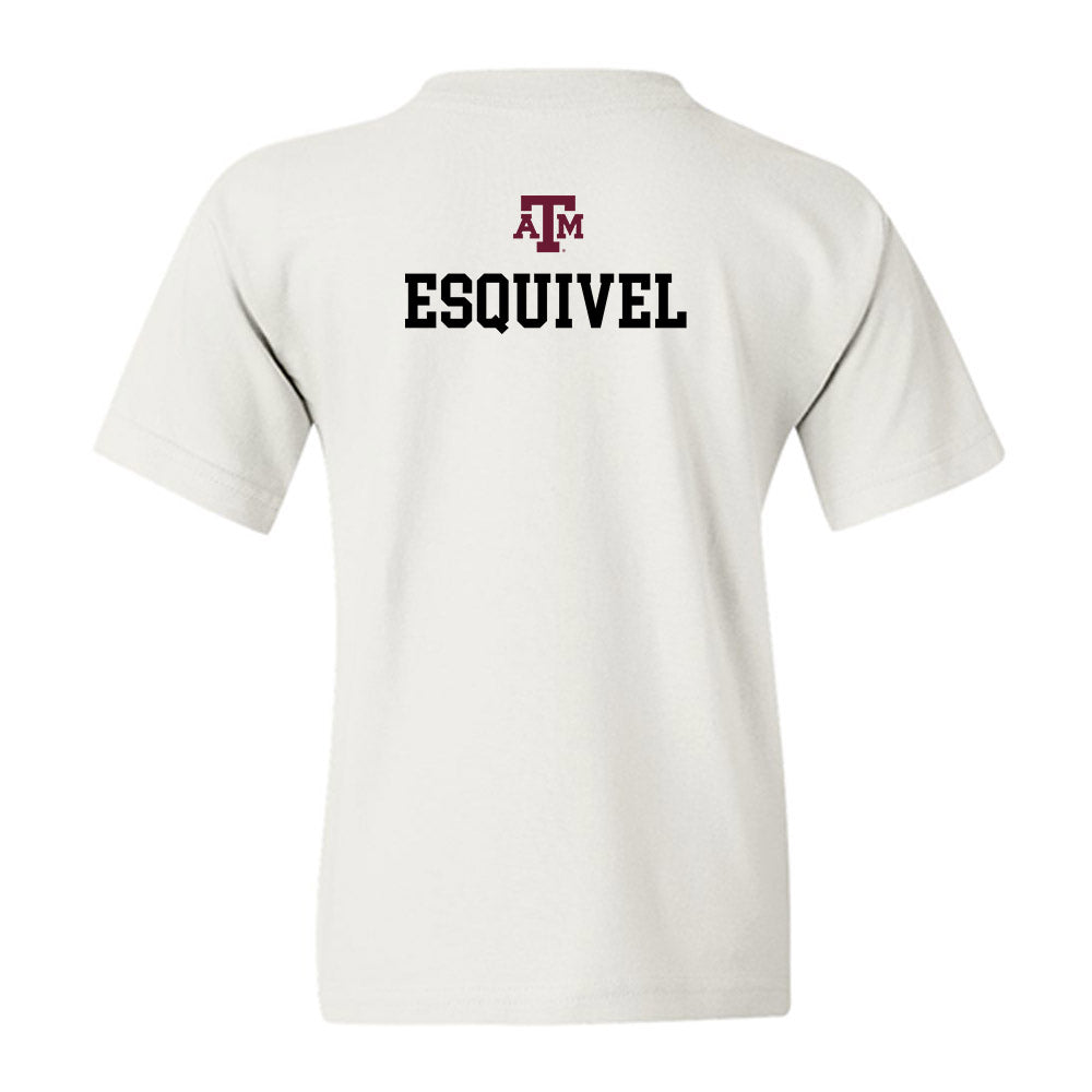 Texas A&M - NCAA Women's Tennis : Avery Esquivel - 5x Conference Champions Youth T-Shirt-1