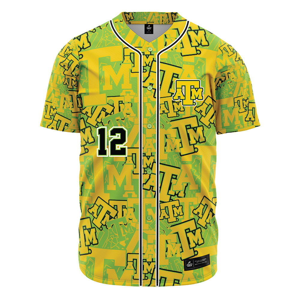 Texas A&M - NCAA Baseball : The 12th Man Jersey-0