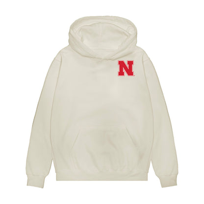 Nebraska - NCAA Softball : Ava Kuszak - Collage Premium Hooded Sweatshirt-0