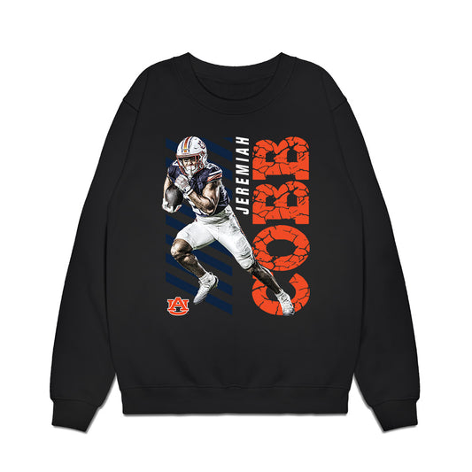 Auburn - NCAA Football : Jeremiah Cobb - Collage Premium Crewneck Sweatshirt-0