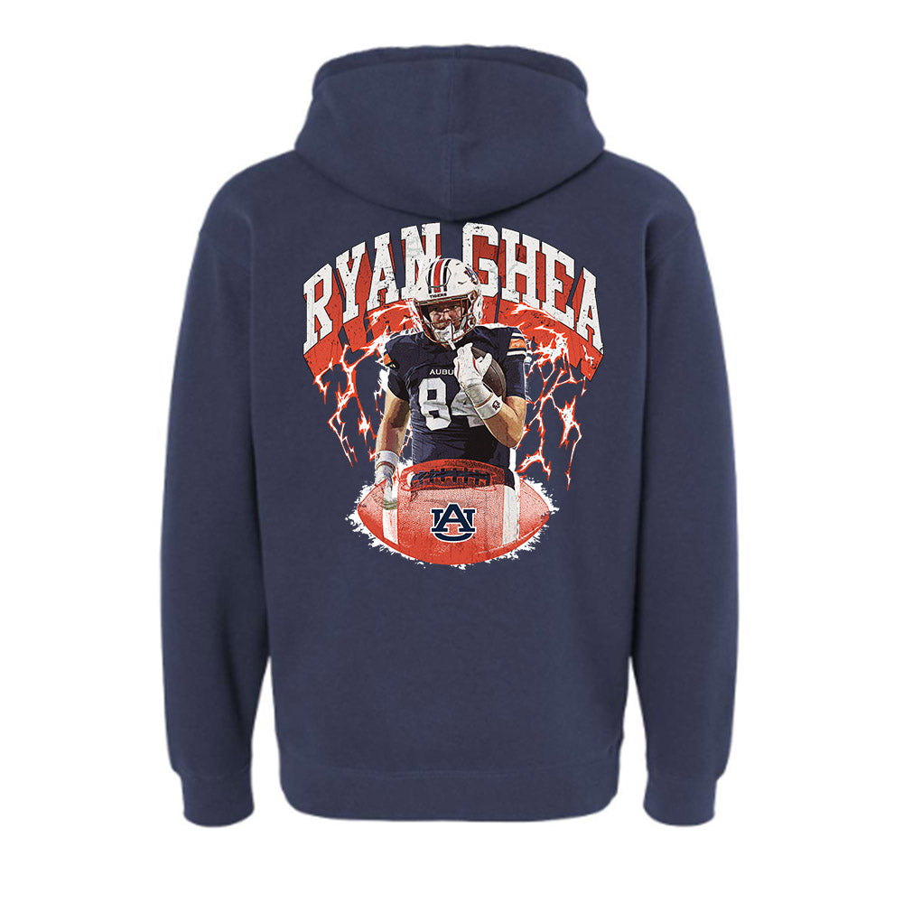 Auburn - NCAA Football : Ryan Ghea - Collage Hooded Pullover Sweatshirt-1