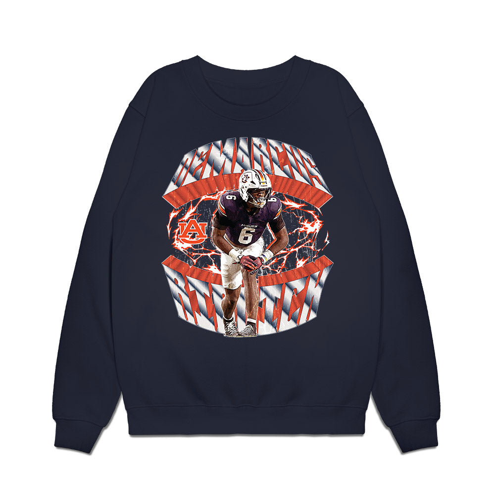 Auburn - NCAA Football : Demarcus Riddick - Collage Premium Crewneck Sweatshirt-0