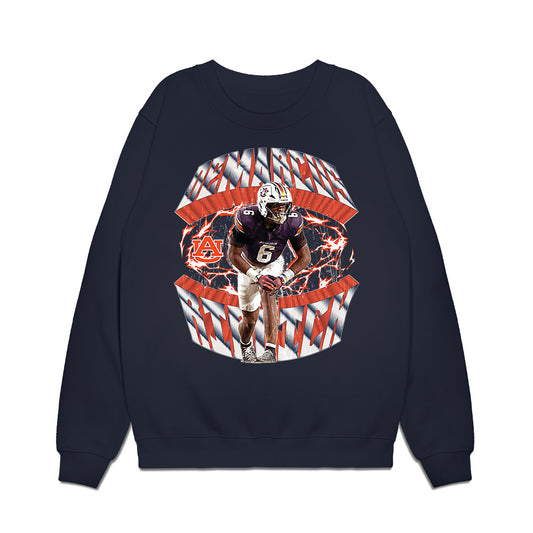 Auburn - NCAA Football : Demarcus Riddick - Collage Premium Crewneck Sweatshirt-0