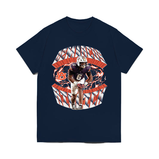 Auburn - NCAA Football : Demarcus Riddick - Collage Comfort Colors T-Shirt-0