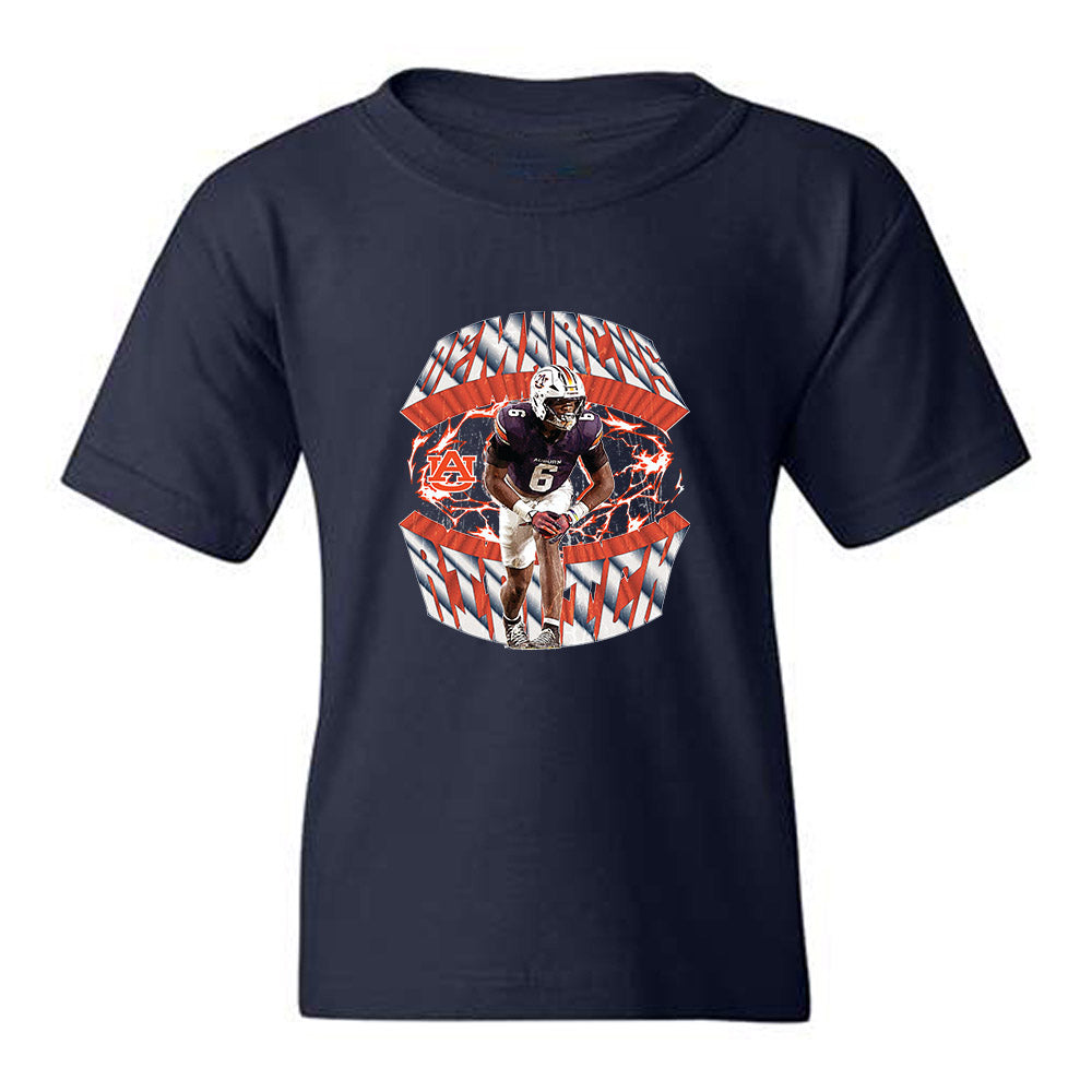 Auburn - NCAA Football : Demarcus Riddick - Collage Youth T-Shirt-0