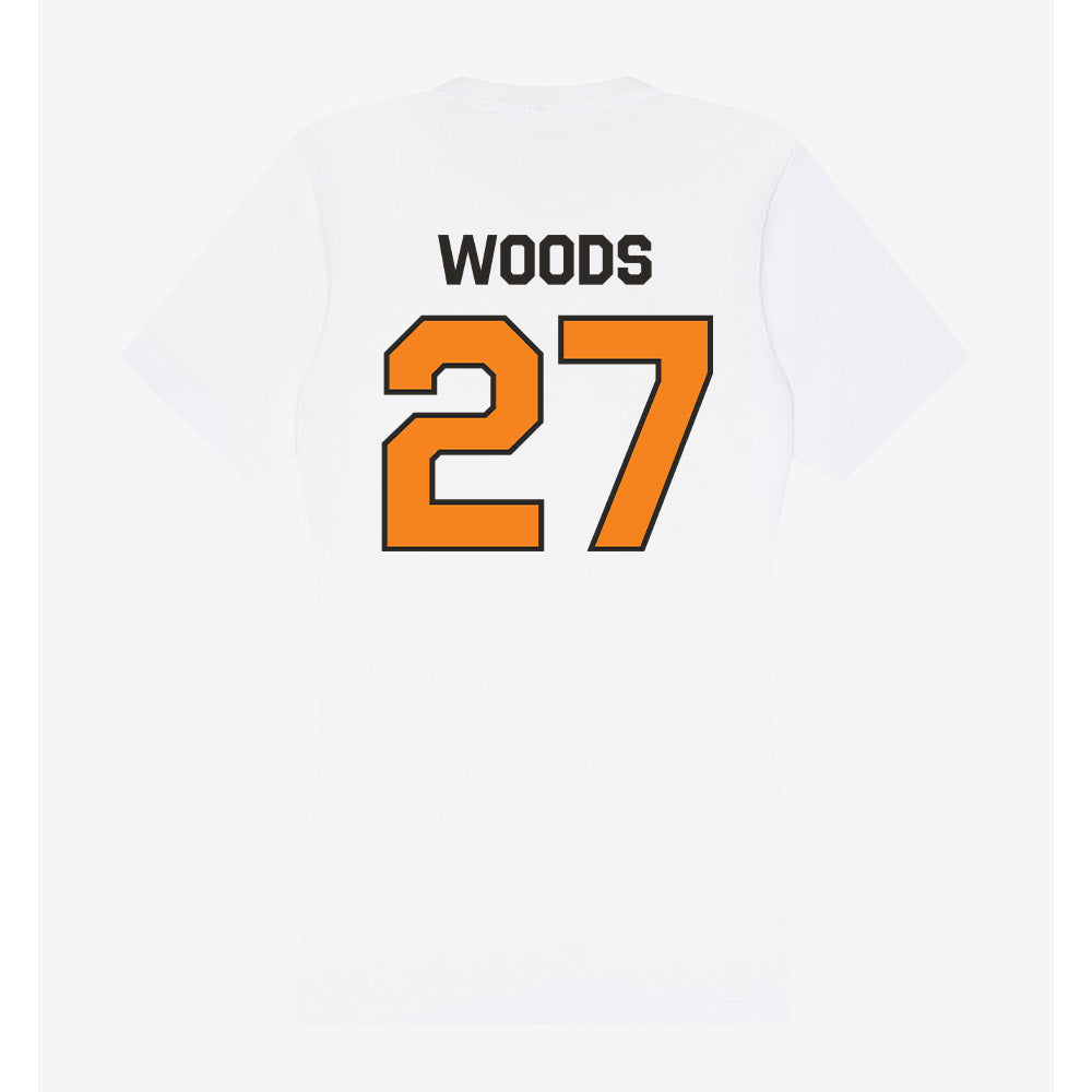 Findlay - NCAA Football : Josh Woods - Classic Shersey Women's V-Neck T-Shirt-0