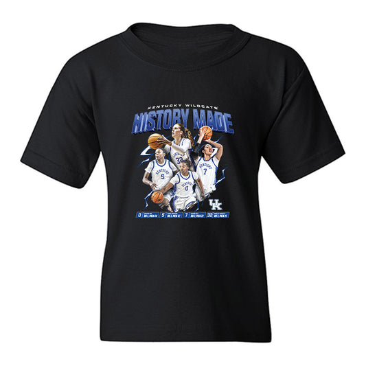 Kentucky - NCAA Women's Basketball : Team Collage Youth T-Shirt-0