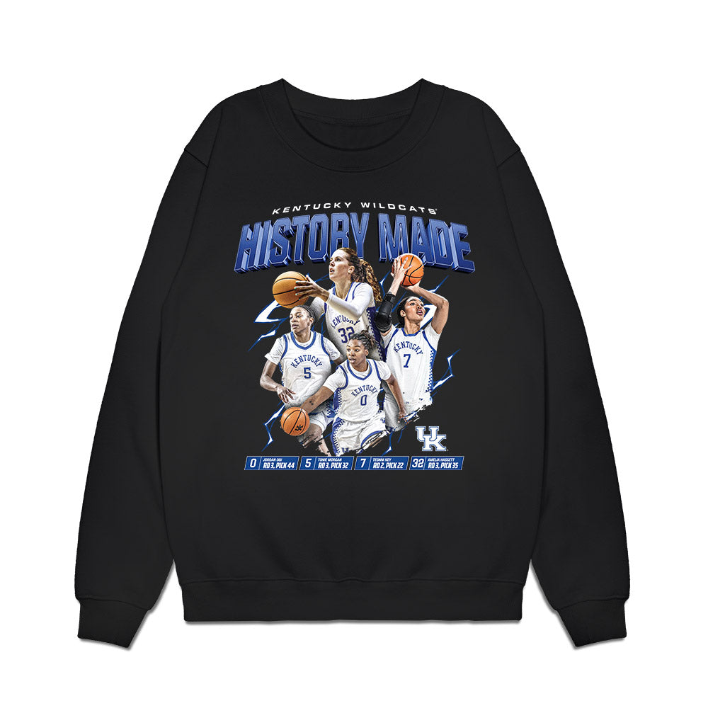 Kentucky - NCAA Women's Basketball : Team Collage Premium Crewneck Sweatshirt-0