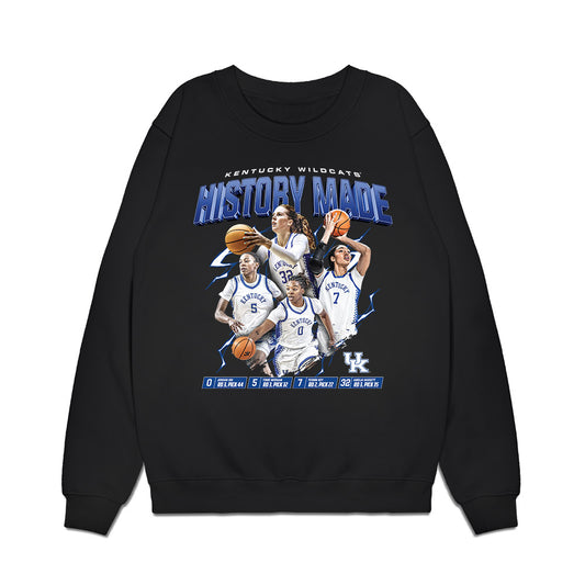 Kentucky - NCAA Women's Basketball : Team Collage Premium Crewneck Sweatshirt-0