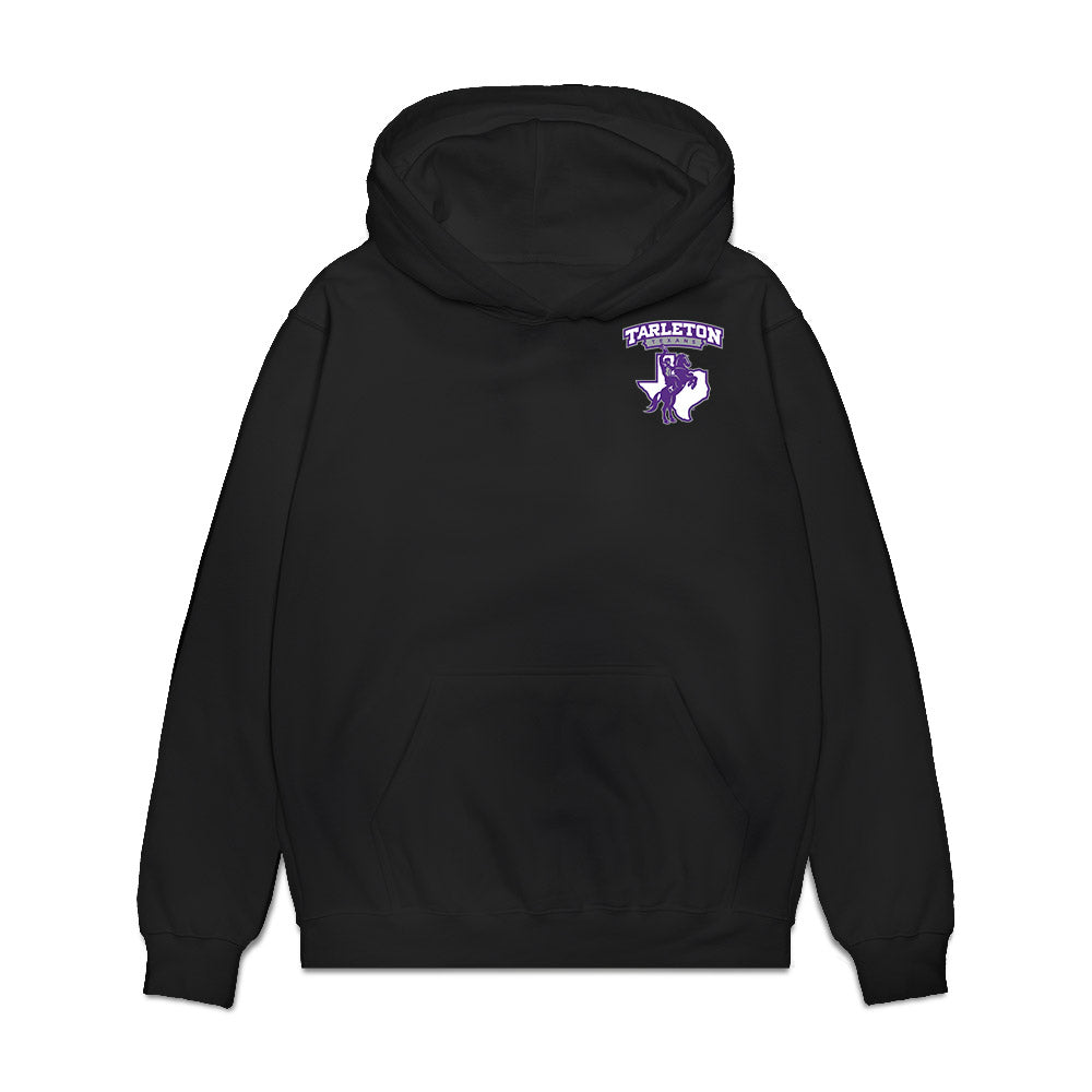 Tarleton State - NCAA Baseball : Anthony Treto - Collage Premium Hooded Sweatshirt-0