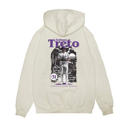 Tarleton State - NCAA Baseball : Anthony Treto - Collage Premium Hooded Sweatshirt-1