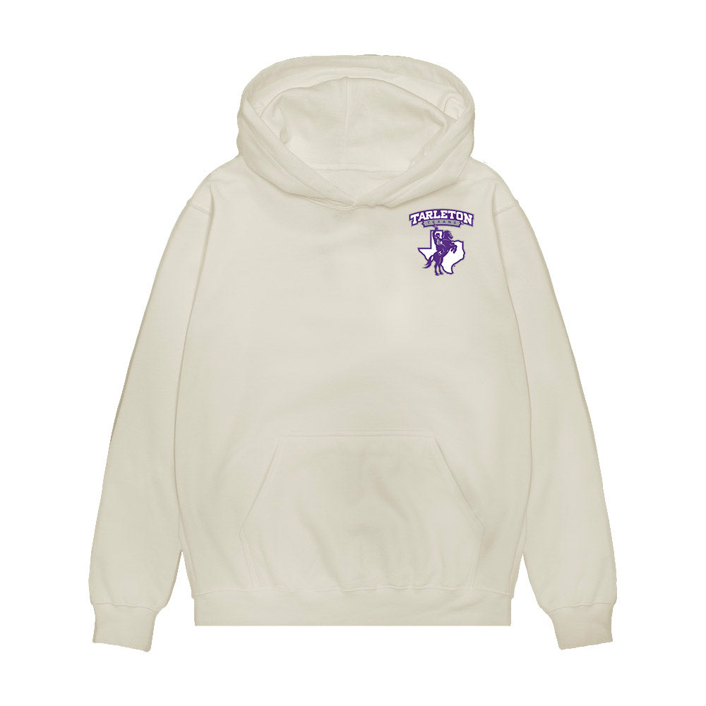 Tarleton State - NCAA Baseball : Anthony Treto - Collage Premium Hooded Sweatshirt-0