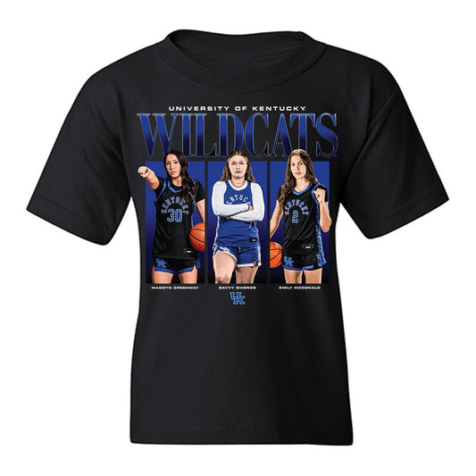 Kentucky - NCAA Women's Basketball : - Team Collage Youth T-Shirt-0