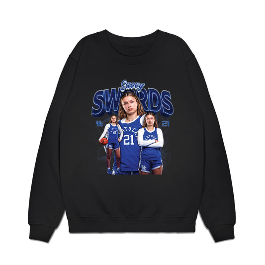Kentucky - NCAA Women's Basketball : Savannah Swords - Collage Premium Crewneck Sweatshirt-0