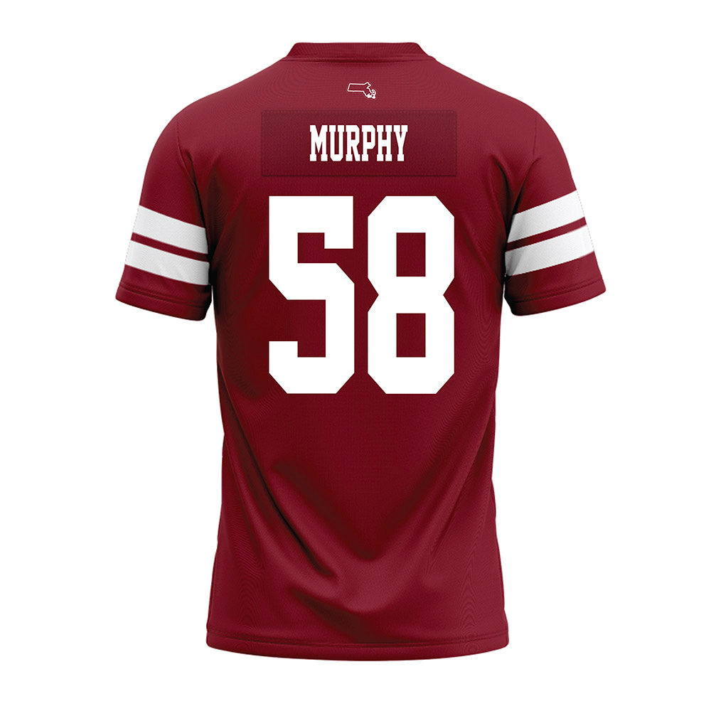 UMass - NCAA Football : Donovan Murphy - 2026 Burgundy Premium Football Jersey-1