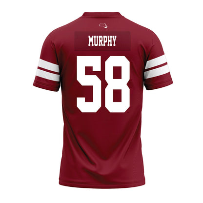 UMass - NCAA Football : Donovan Murphy - 2026 Burgundy Premium Football Jersey-1