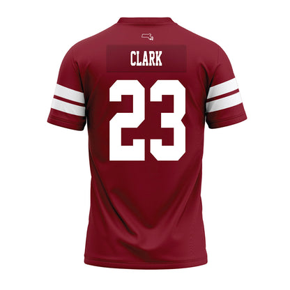 UMass - NCAA Football : JC Clark - 2026 Burgundy Premium Football Jersey-1