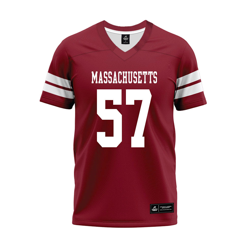 UMass - NCAA Football : Garrett Cooper - 2026 Burgundy Premium Football Jersey-0