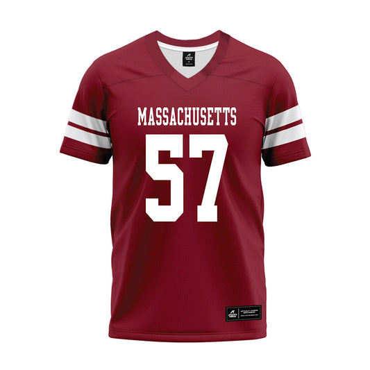 UMass - NCAA Football : Garrett Cooper - 2026 Burgundy Premium Football Jersey-0