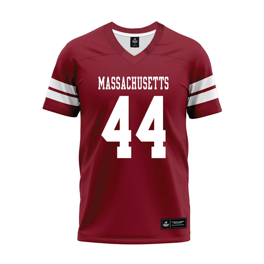 UMass - NCAA Football : Timmy Hinspeter - 2026 Burgundy Premium Football Jersey-0
