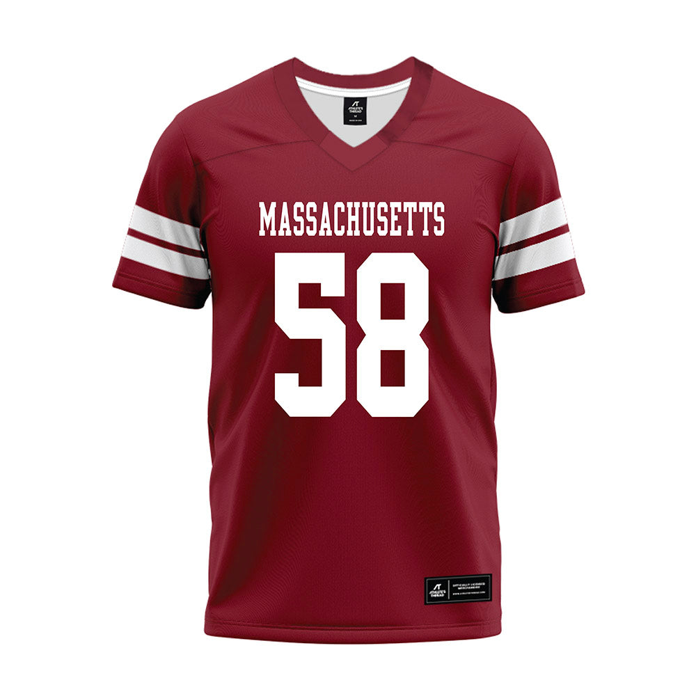 UMass - NCAA Football : Donovan Murphy - 2026 Burgundy Premium Football Jersey-0