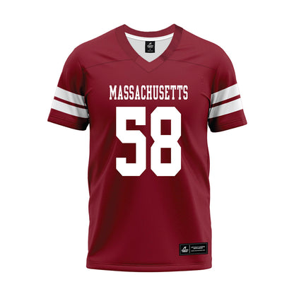 UMass - NCAA Football : Donovan Murphy - 2026 Burgundy Premium Football Jersey-0