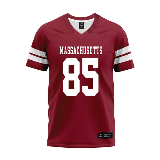 UMass - NCAA Football : Drew Alsup - 2026 Burgundy Premium Football Jersey-0