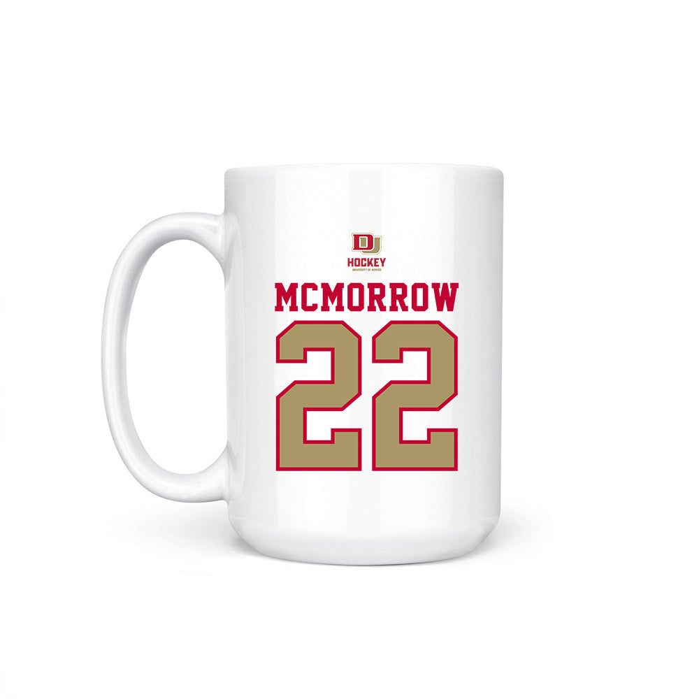 DU - NCAA Men's Ice Hockey : Brendan McMorrow - NCAA® 2026 National Champions Coffee Mug-1
