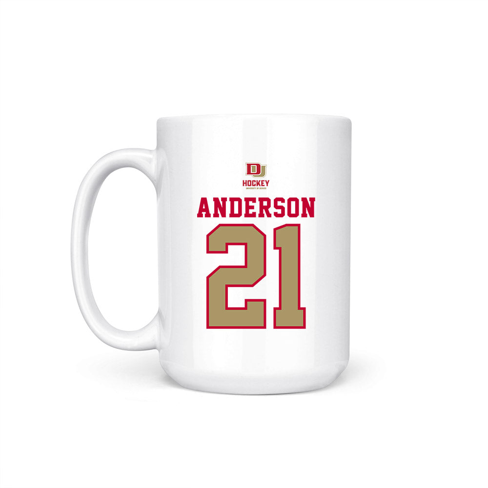 DU - NCAA Men's Ice Hockey : Kent Anderson - NCAA® 2026 National Champions Coffee Mug-1