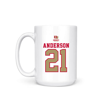 DU - NCAA Men's Ice Hockey : Kent Anderson - NCAA® 2026 National Champions Coffee Mug-1