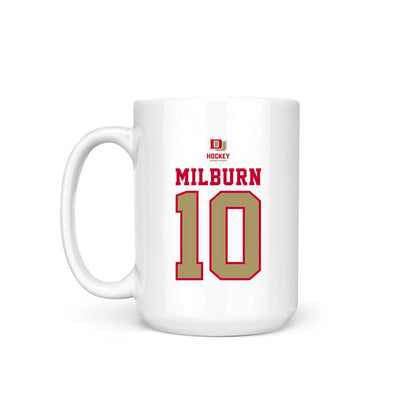DU - NCAA Men's Ice Hockey : Brady Milburn - NCAA® 2026 National Champions Coffee Mug-1