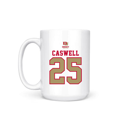 DU - NCAA Men's Ice Hockey : Clarke Caswell - NCAA® 2026 National Champions Coffee Mug-1