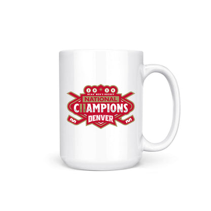 DU - NCAA Men's Ice Hockey : Jack Devine - NCAA® 2026 National Champions Coffee Mug-0